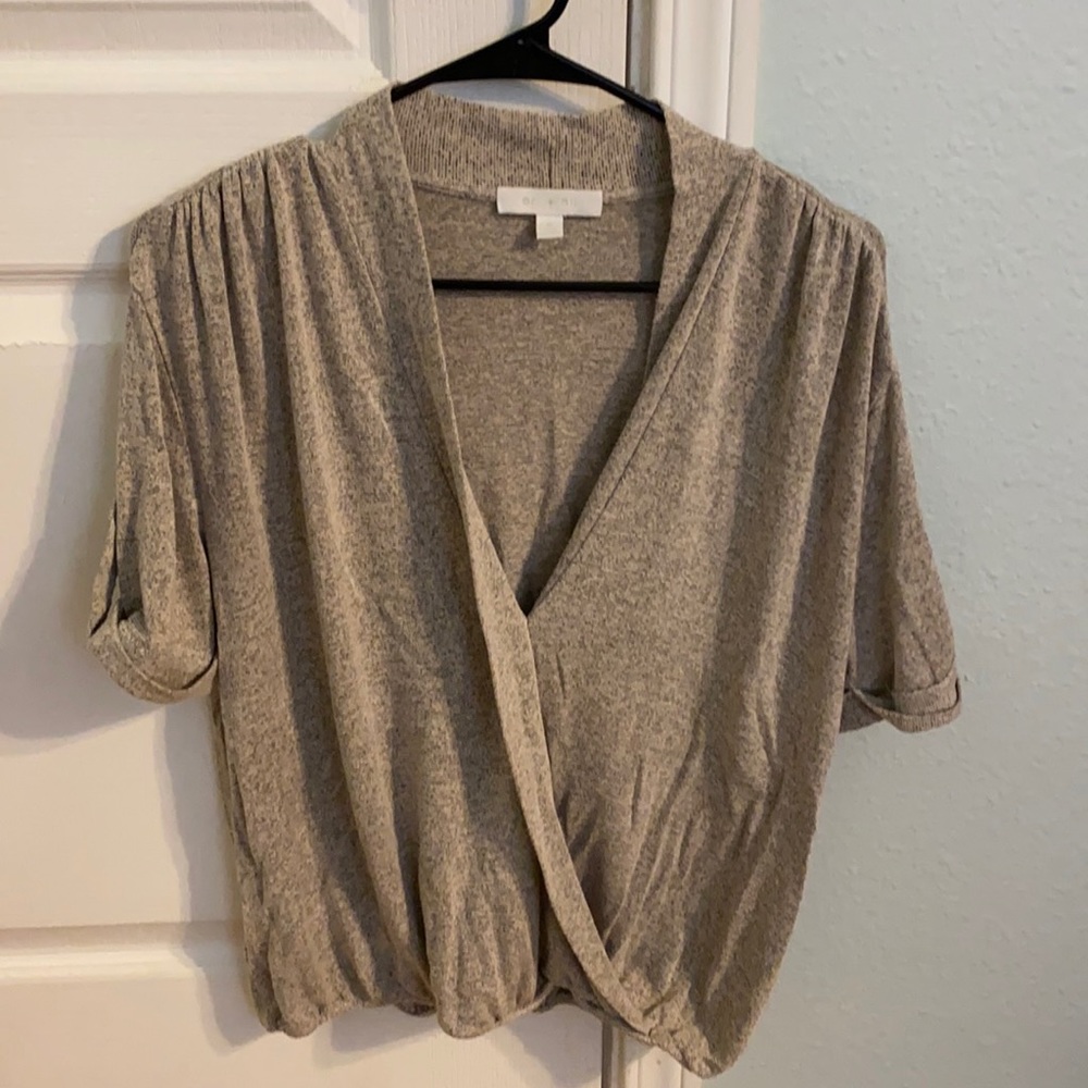 Small short-sleeve top from Anthropologie